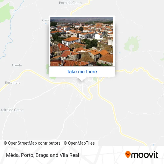 Mêda map
