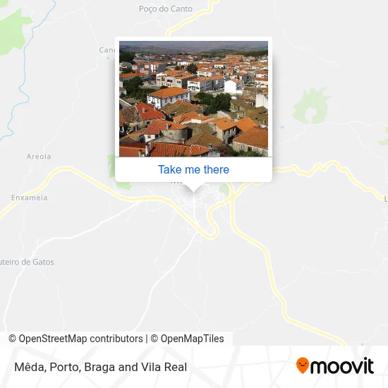 Mêda map