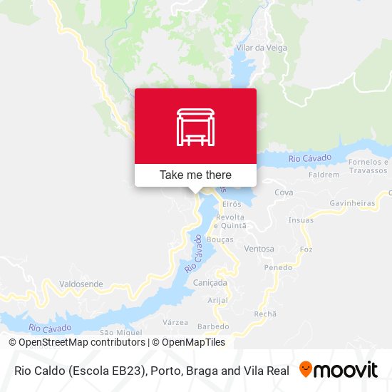 Rio Caldo (Escola EB23) map