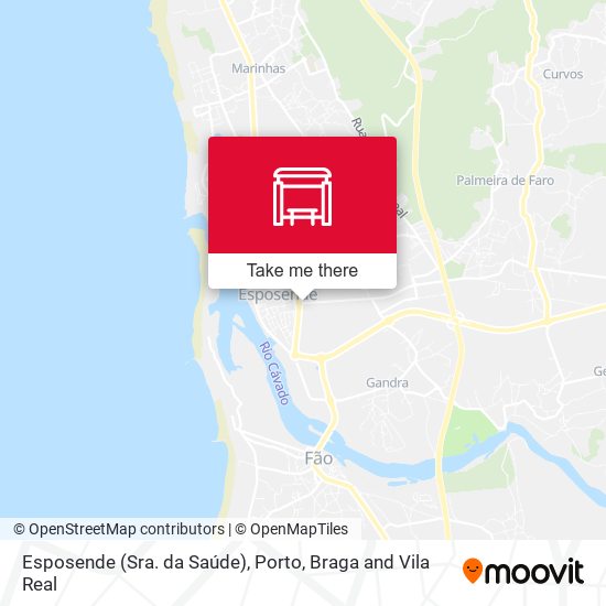 Esposende (Sra. da Saúde) map