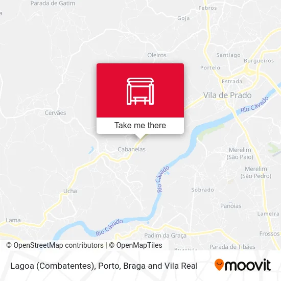 Lagoa (Combatentes) map