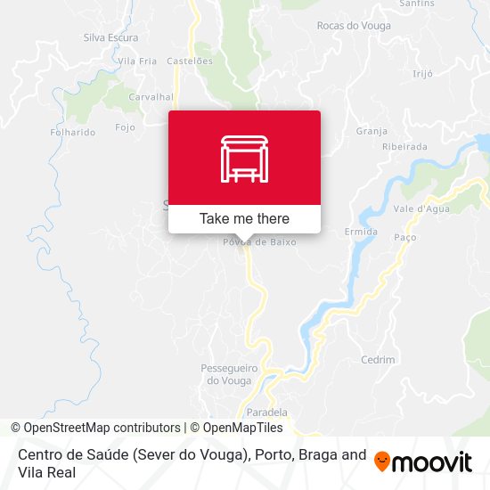 Centro de Saúde (Sever do Vouga) map