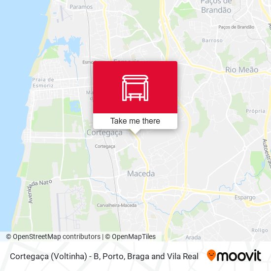 Cortegaça (Voltinha) - B map