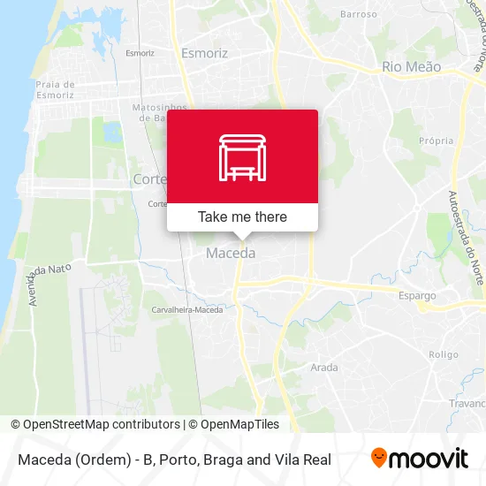 Maceda (Ordem) - B map