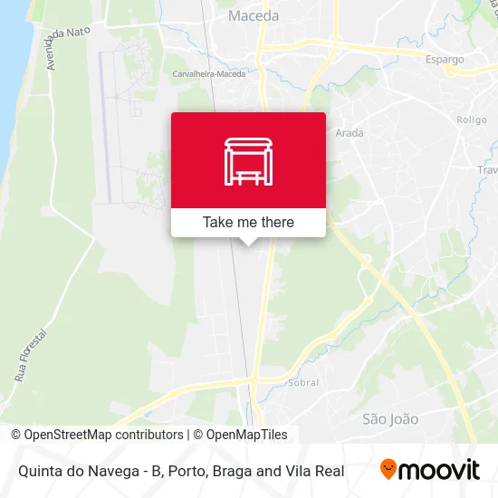 Quinta do Navega - B map