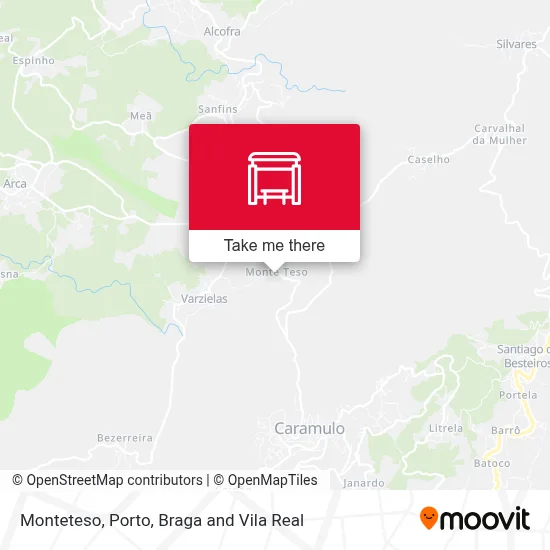 Monteteso map