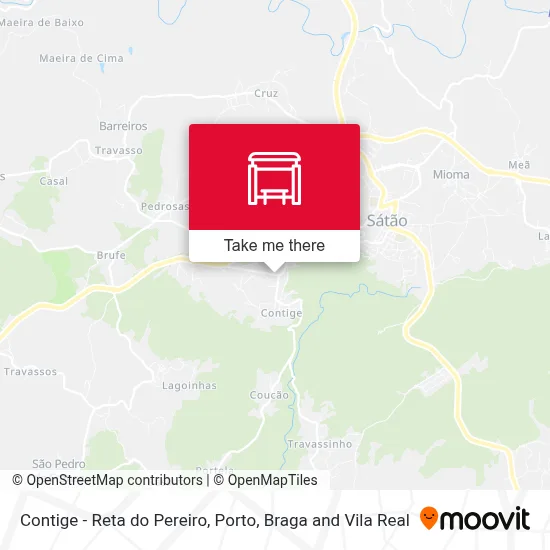 Contige - Reta do Pereiro map