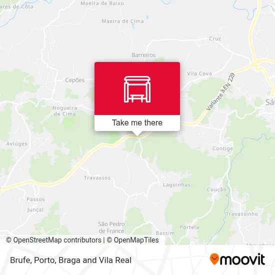 Brufe map