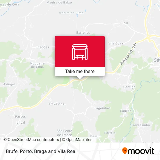 Brufe map