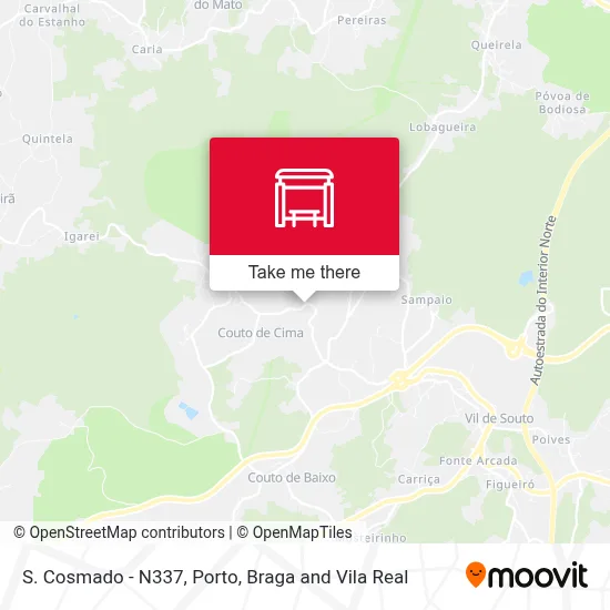 S. Cosmado - N337 map