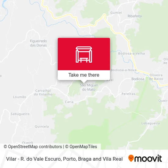 Vilar - R. do Vale Escuro map