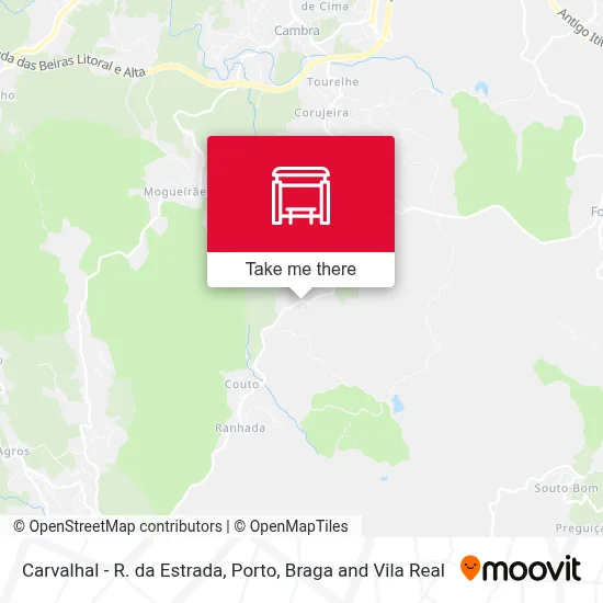 Carvalhal - R. da Estrada map