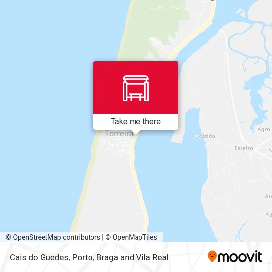 Cais do Guedes map