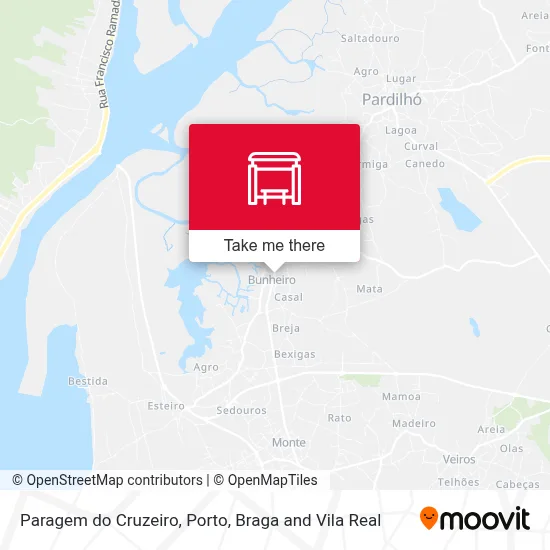 Paragem do Cruzeiro map