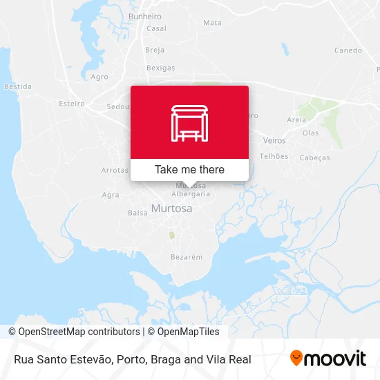 Rua Santo Estevão map