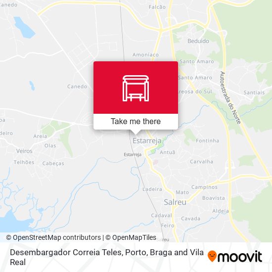 Desembargador Correia Teles map