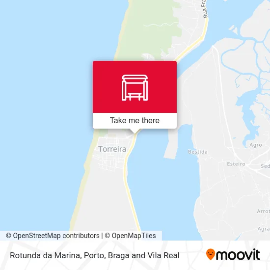 Rotunda da Marina map