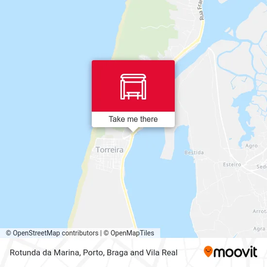 Rotunda da Marina map