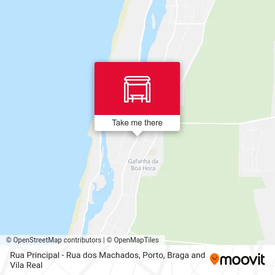 Rua Principal - Rua dos Machados map