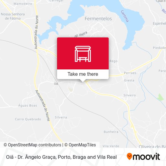 Oiã - Dr. Ângelo Graça map