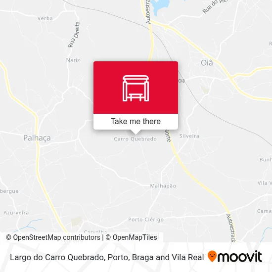 Largo do Carro Quebrado map
