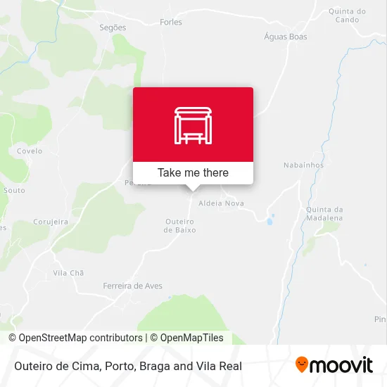 Outeiro de Cima map