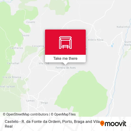 Castelo - R. da Fonte da Ordem map