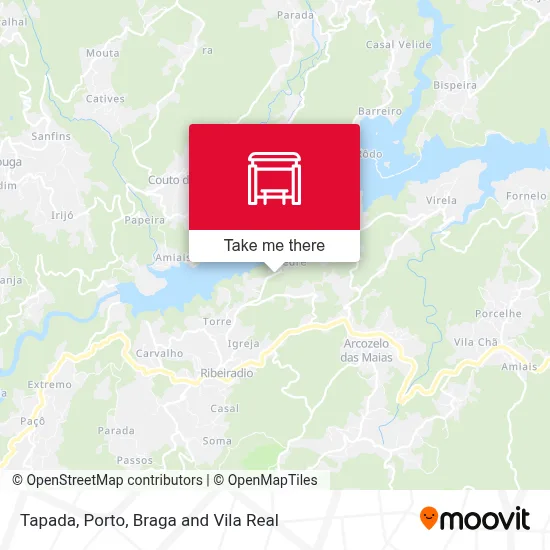 Tapada map