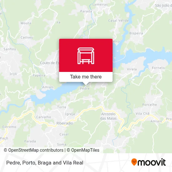 Pedre map