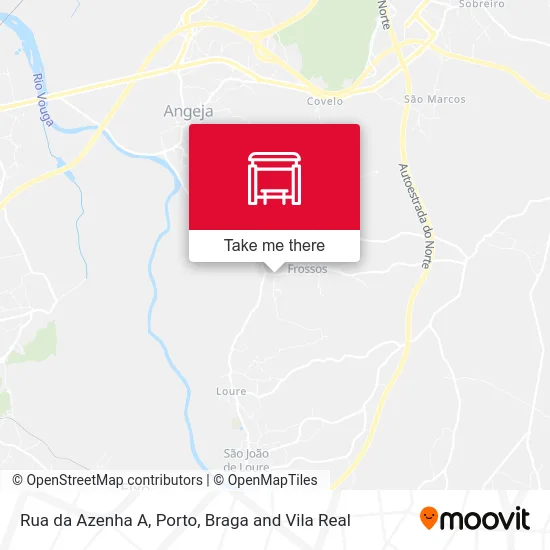 Rua da Azenha A map