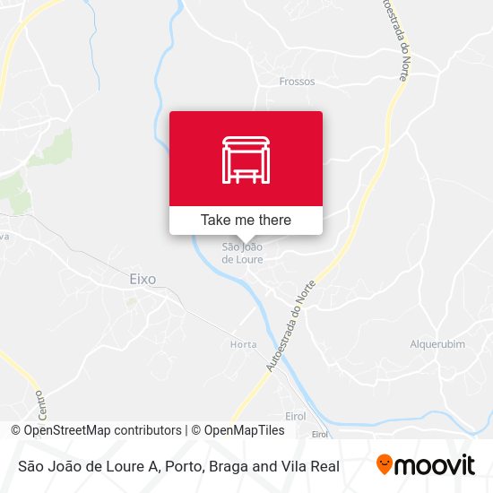 São João de Loure A map