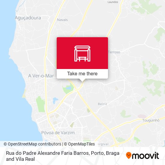 Rua do Padre Alexandre Faria Barros map