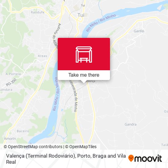 Valença (Terminal Rodoviário) mapa