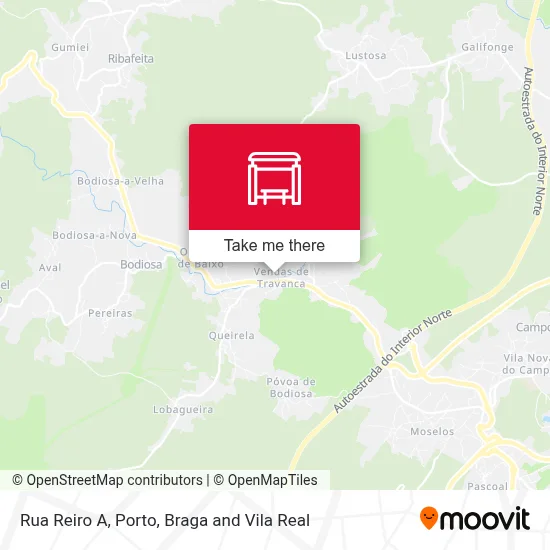 Rua Reiro A mapa