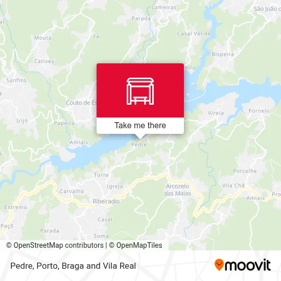 Pedre map