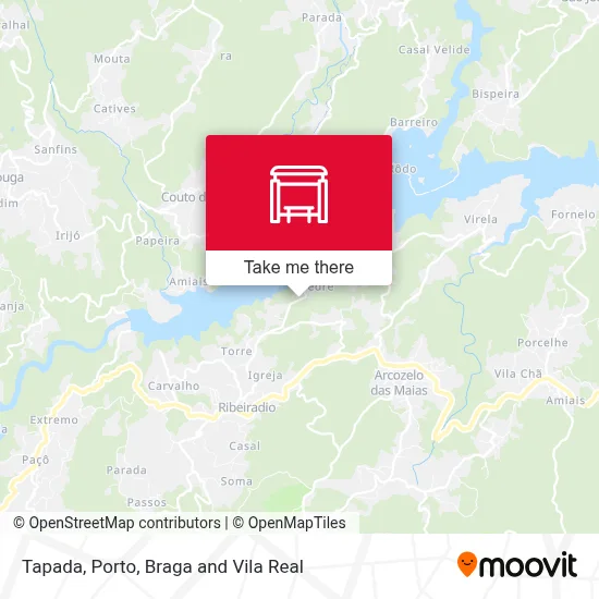 Tapada map