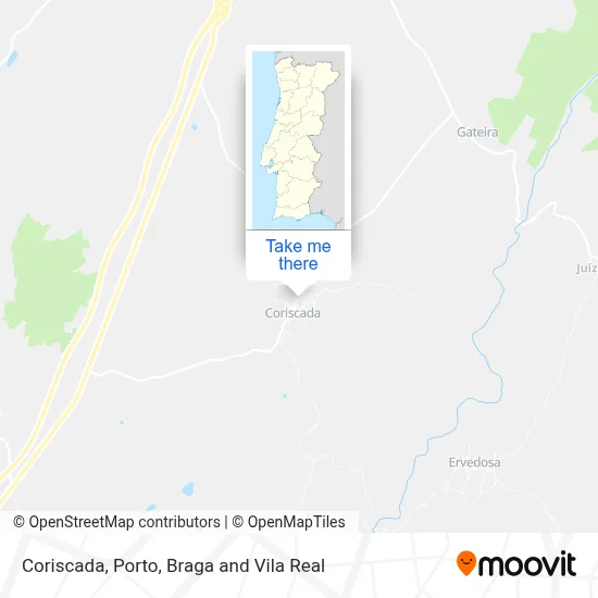 Coriscada map
