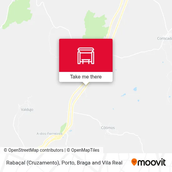 Rabaçal (Cruzamento) map