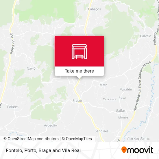 Fontelo map