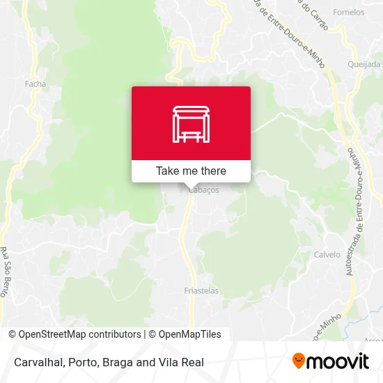Carvalhal map