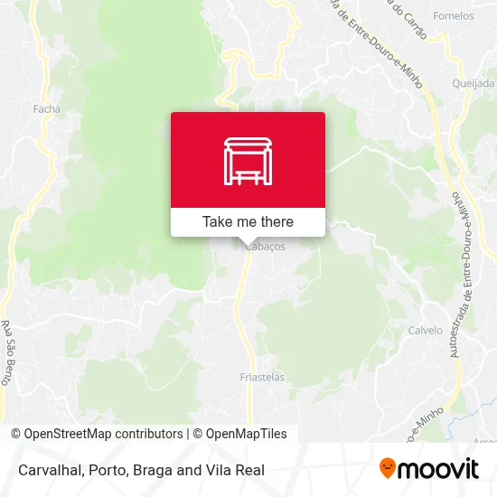 Carvalhal map