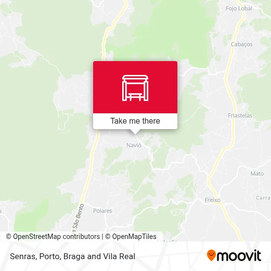 Senras map