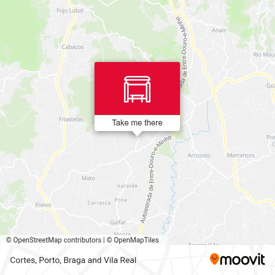 Cortes map