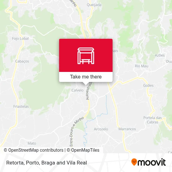 Retorta mapa