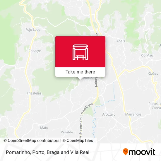 Pomarinho map