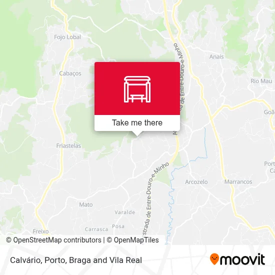 Calvário map