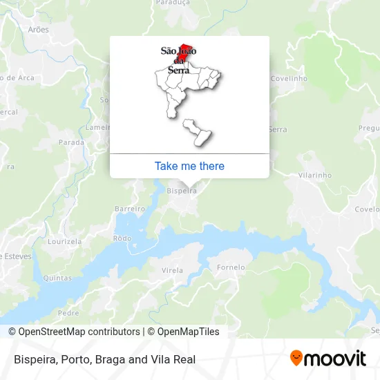Bispeira map
