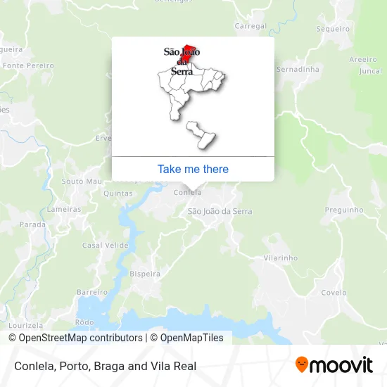 Conlela map