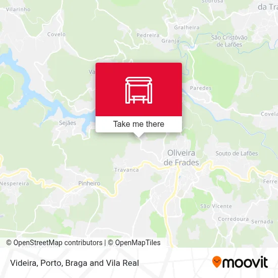 Videira map
