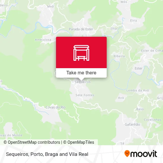 Sequeiros map
